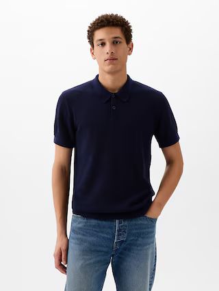 Textured Polo Shirt | Gap (US)