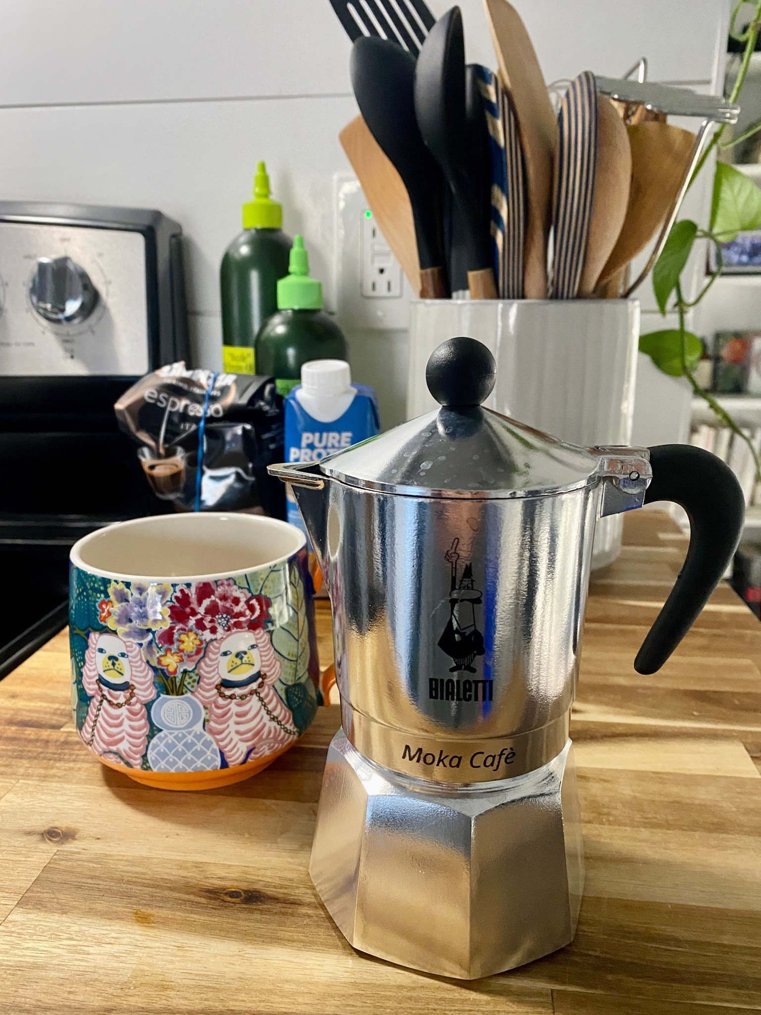 I FINALLY bought an espresso maker to make lattes at home!  ☕️ I got an espresso machine alternative, the Moka pot! Make espresso without owning an actual espresso machine + it’s small so it doesn’t take up counter space. 

🥵 or 🥶! I’ve been making 3oz of espresso with one Pure Protein shake for a high protein (30g) latte! 

#LTKfindsunder50 #LTKxTarget #LTKhome