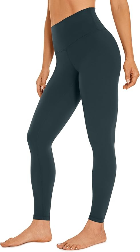 CRZ YOGA High Waisted Lounge Yoga Legging Workout Pants 28" | Amazon (US)