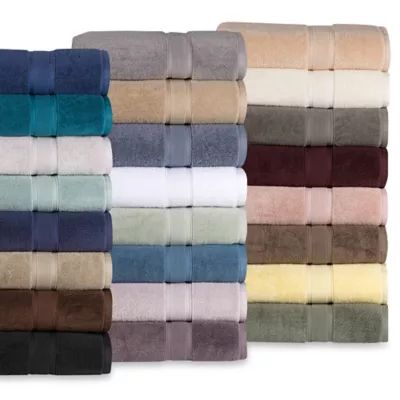 Wamsutta® Icon PimaCott® Bath Towel Collection | Bed Bath & Beyond