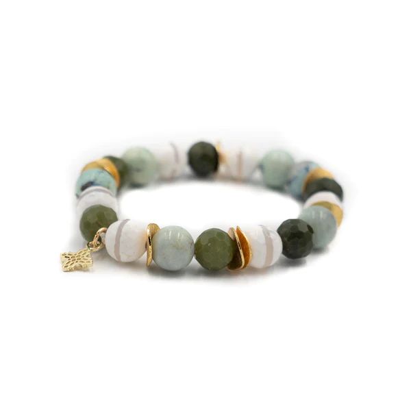 Phoebe Bracelet, Green | Hazen & Co