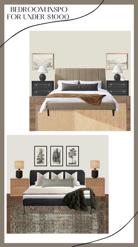 Bedroom setup for under $1000 

#LTKsalealert #LTKhome #LTKstyletip