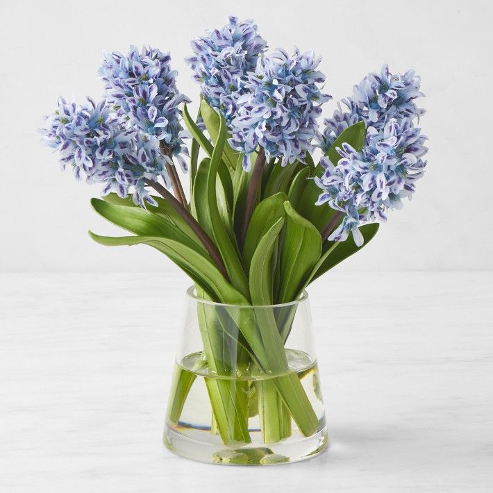Faux Blue Hyacinth Floral Arrangement | Williams-Sonoma