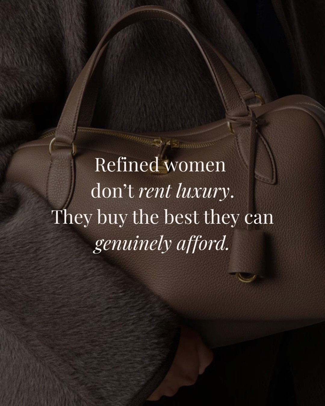 The most elegant women understand a simple principle: quality over quantity. Whether the budget is $100 or $1,000, true luxury is choosing craftsmanship, longevity, and timeless style over status signaling. Discover why refinement begins with discernment, not logos.

#quietluxury #luxurybags #timelessstyle #capsulewardrobe #elegantliving #oldmoneyaesthetic #refinedwoman #qualityoverquantity

#LTKdayinmylife #LTKootd #LTKOver40
