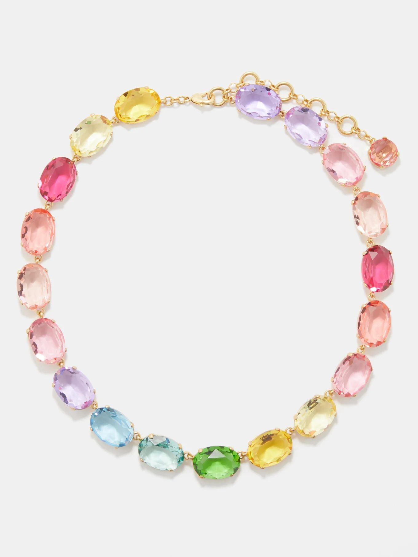 Simply Rainbow crystal necklace | Roxanne Assoulin | Matches (US)