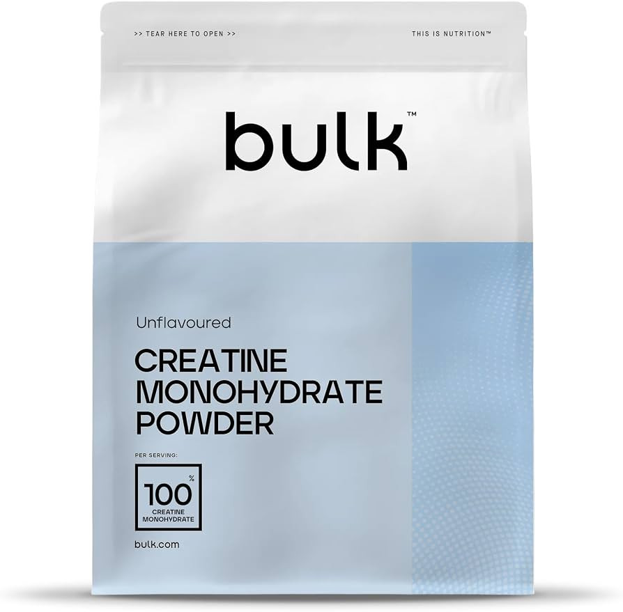 Bulk Creatine Monohydrate Powder 500g, Micronised Creatine Supplement for Strength, Power & Perfo... | Amazon (UK)