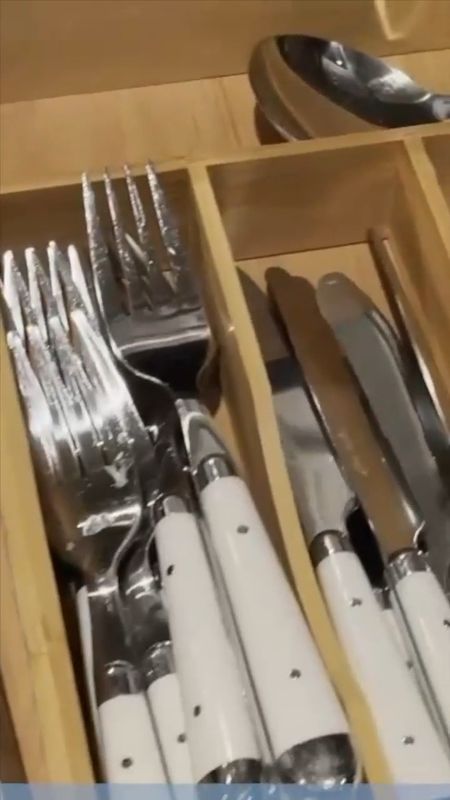 We use these to keep our silverware drawers tidy and easy to access!

#LTKhome #LTKVideo