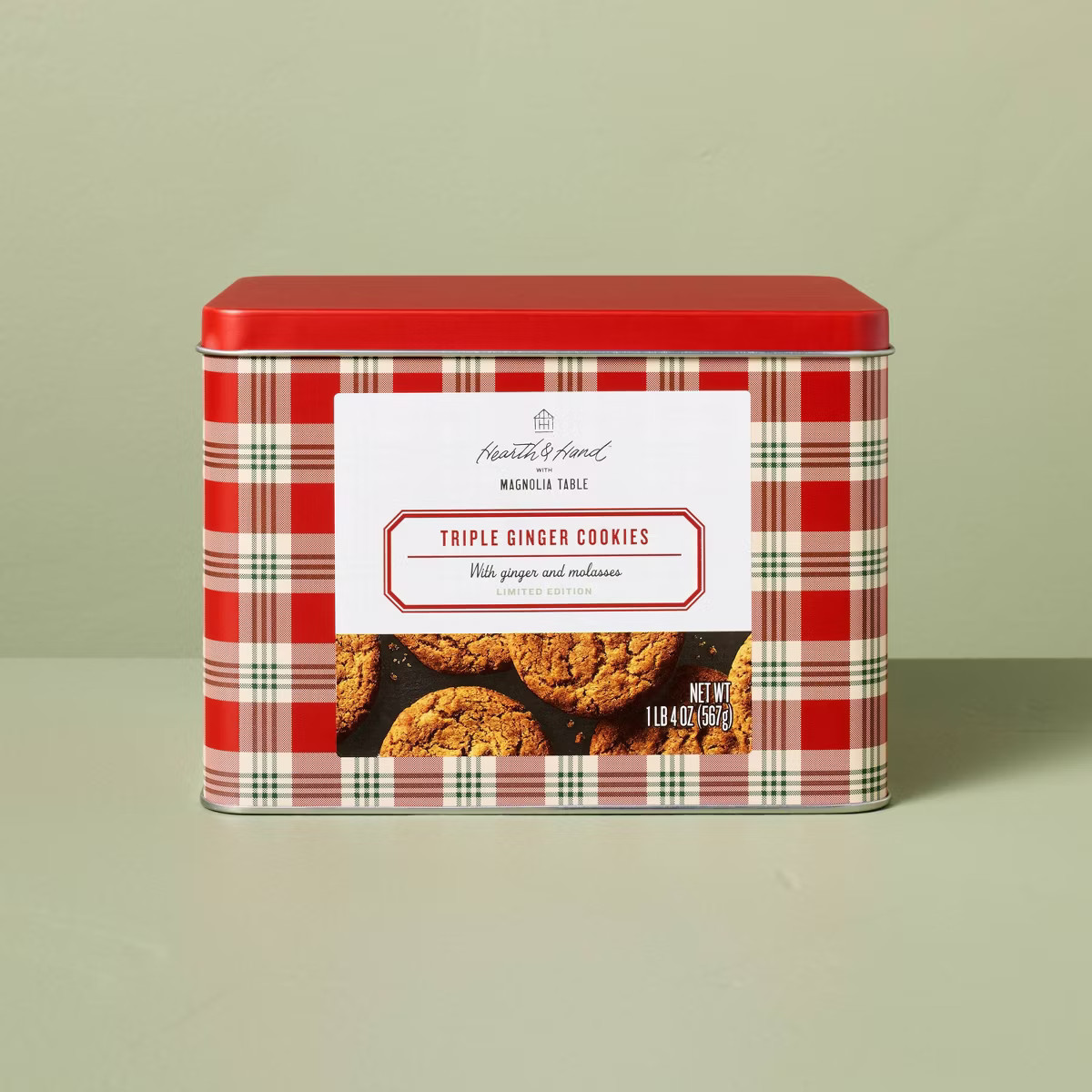 Triple Ginger Crisp Christmas Cookies - 20oz - Hearth & Hand™ with Magnolia Table | Target