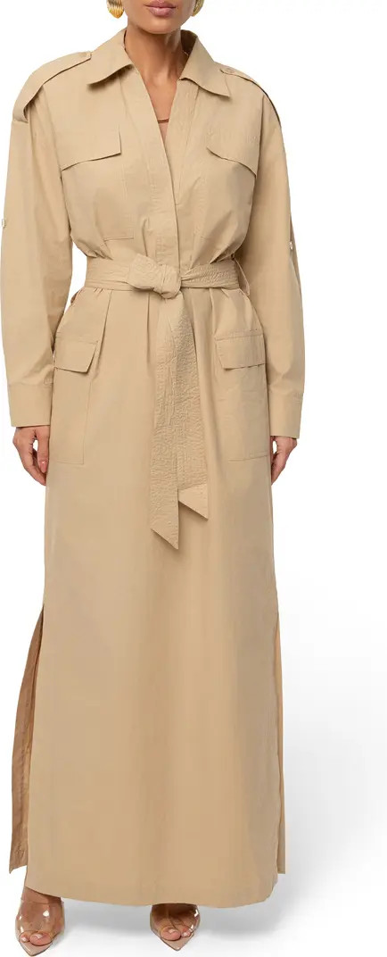 Harbor Shore Maxi Shirtdress | Nordstrom
