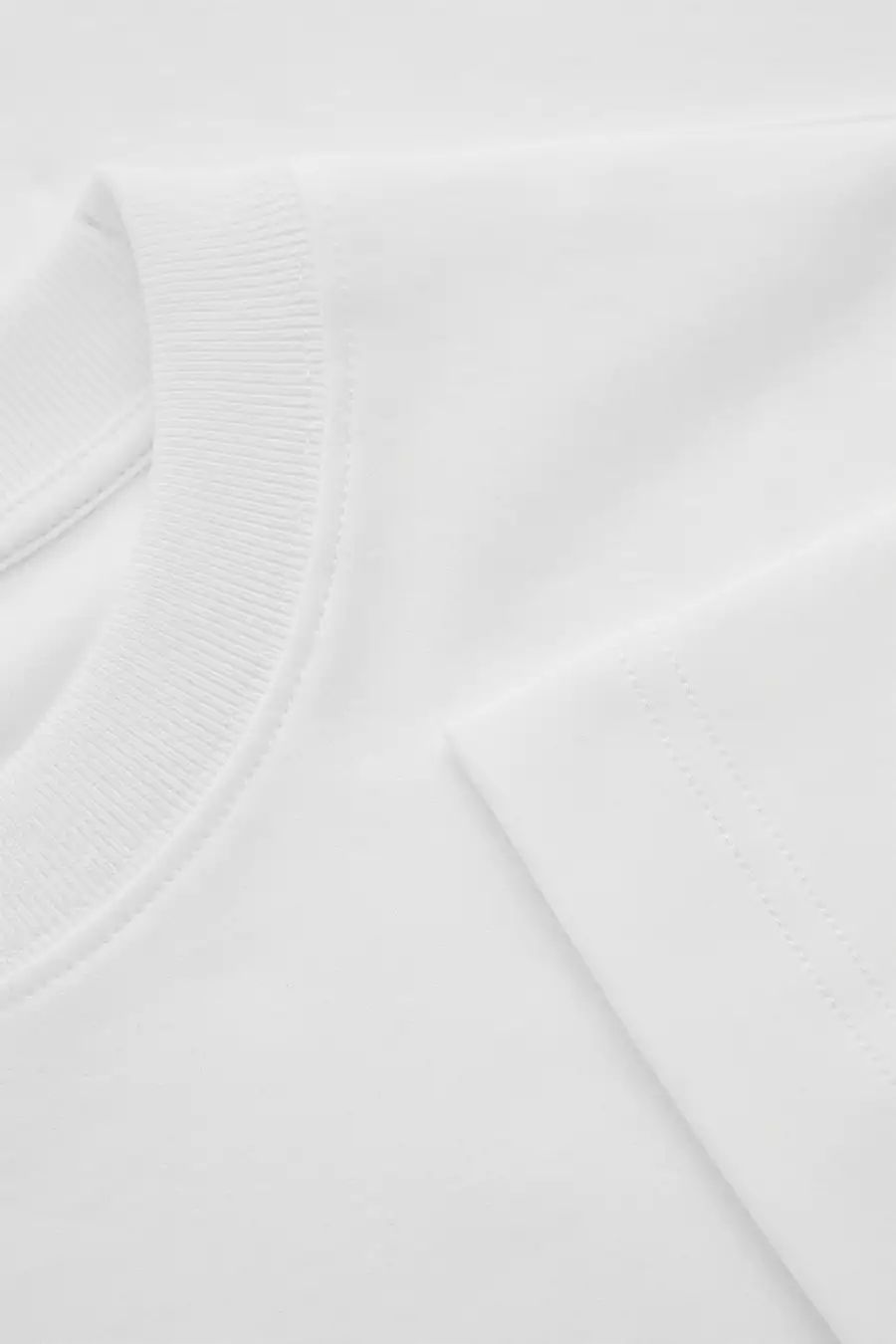 REGULAR-FIT HEAVYWEIGHT T-SHIRT - White - COS | COS UK