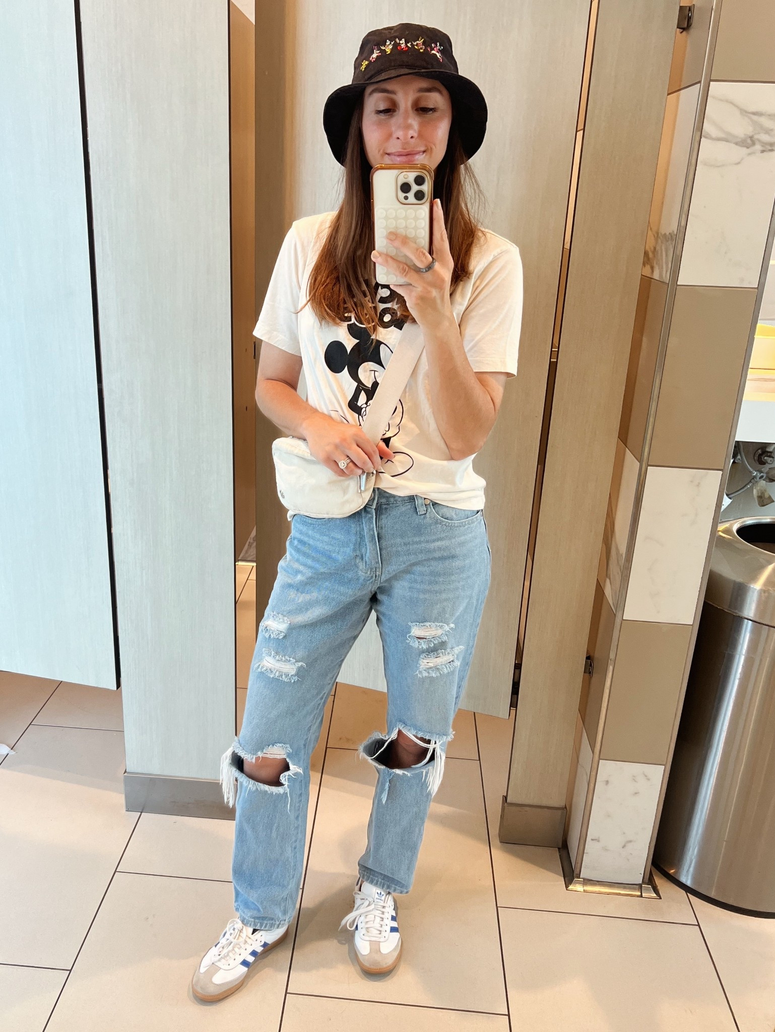 Another day, another Disney fit 🐭 tee is old Disney and hat was a Disney collab from years ago, but linking some similar options that I also love and would wear! #disneyootd #disneylandootd 

#LTKStyleTip #LTKFamily #LTKFindsUnder50