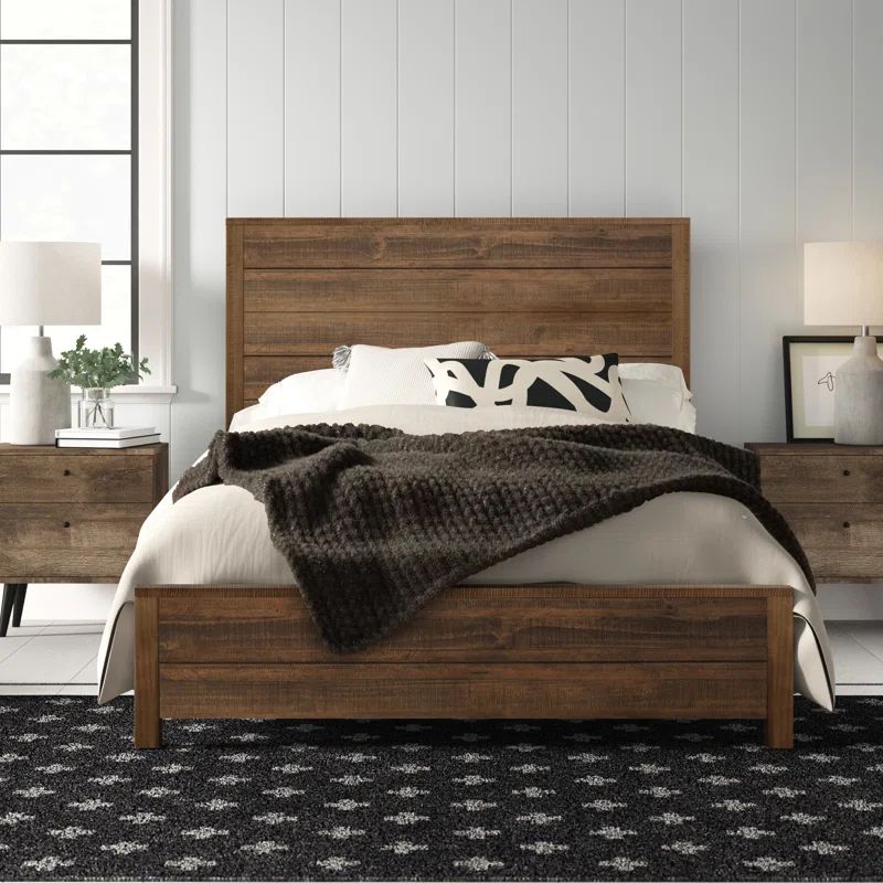 Montauk Solid Wood Standard Bed | Wayfair North America