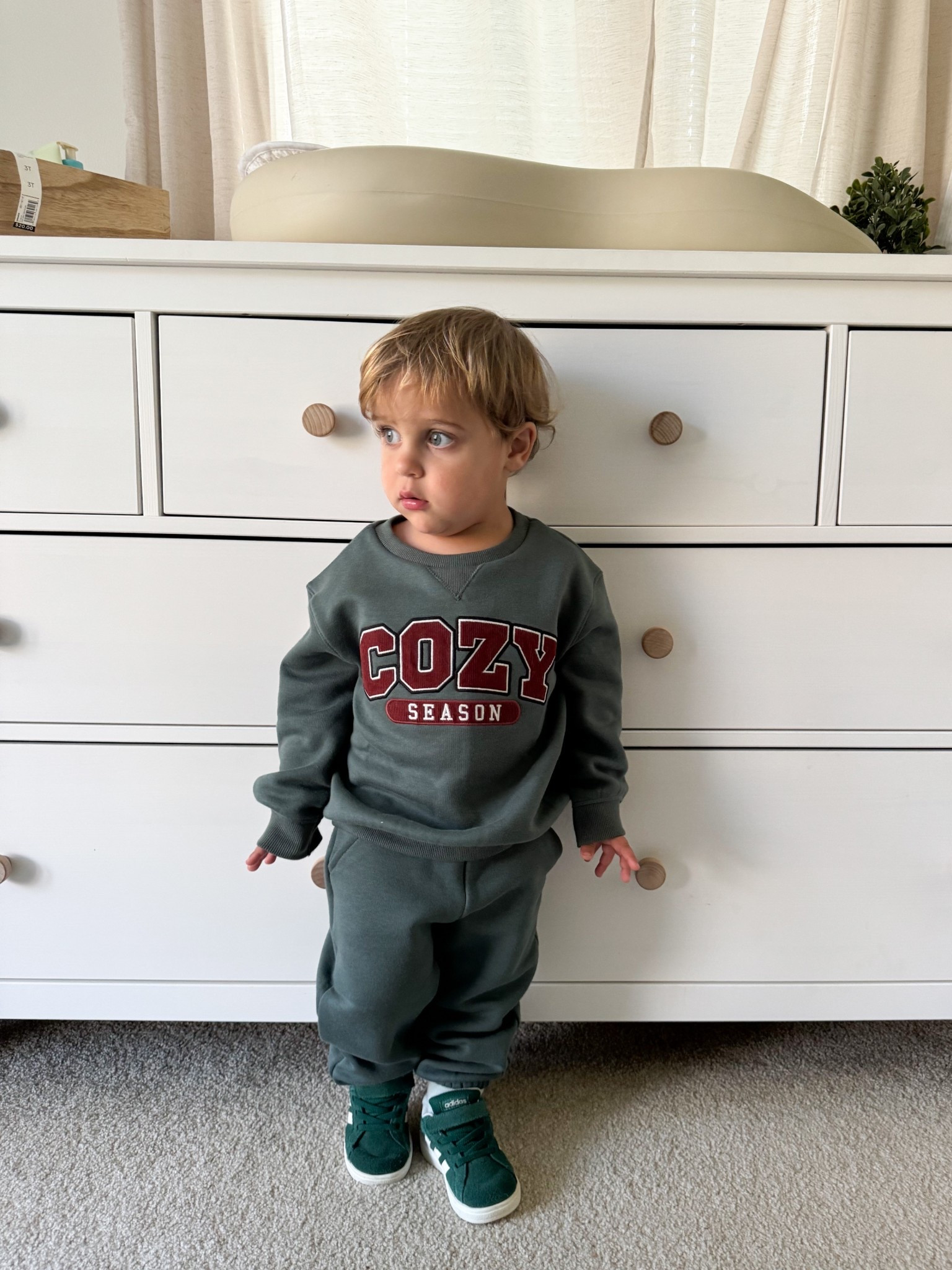 Neutral toddler clothes, toddler clothes, baby boy, toddler boy clothes, toddler outfits, fall toddler outfits, fall styles for toddler, toddler fashion, neutral toddler, outfit, boy mom, toddler style, toddler boy fall clothes, toddler fall style, toddler sweatpants, toddler sweatshirt, holiday outfits for toddler boy, holiday sweateshirt for toddler boy, Christmas outfit for toddlers, holiday sweatshirt for toddler boy, toddler winter style, toddler winter clothes