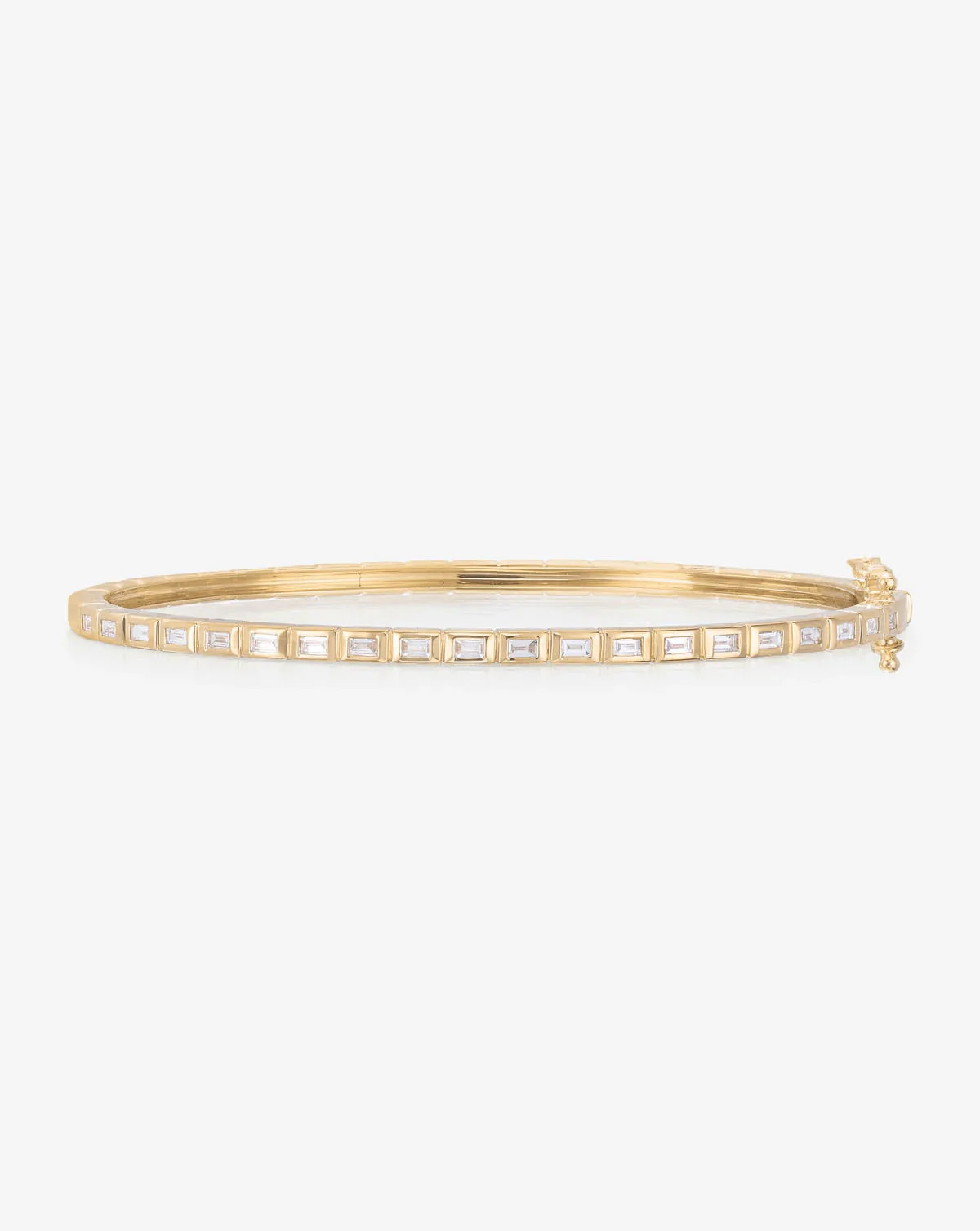 Baguette Bezel Bangle | Ring Concierge