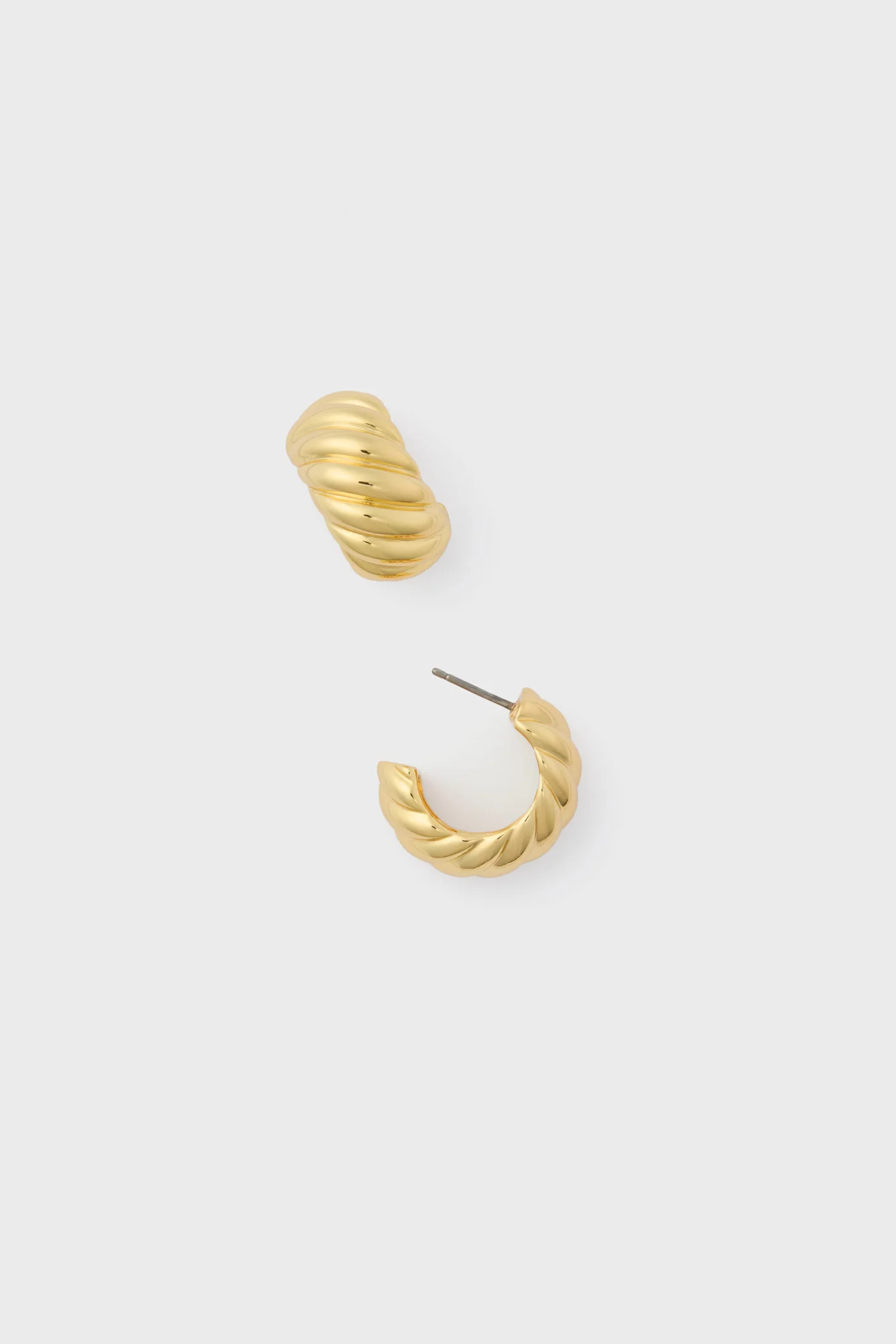 Thompson Twist Huggie Hoops | Tuckernuck (US)