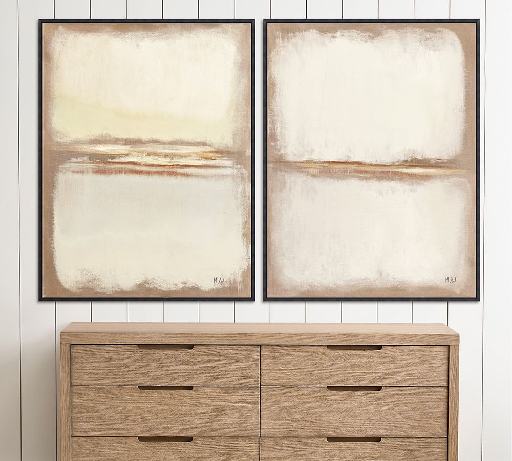 Mesa Neutral Framed Prints | Pottery Barn (US)