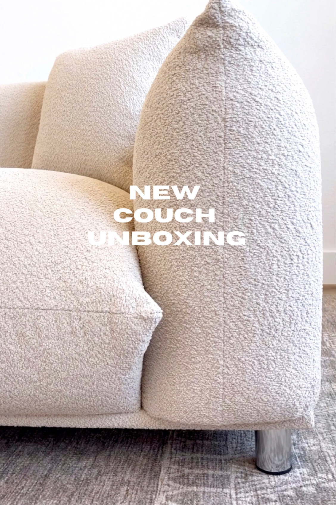 New couch unboxing ☁️✨

#LTKhome #LTKsalealert #LTKFind