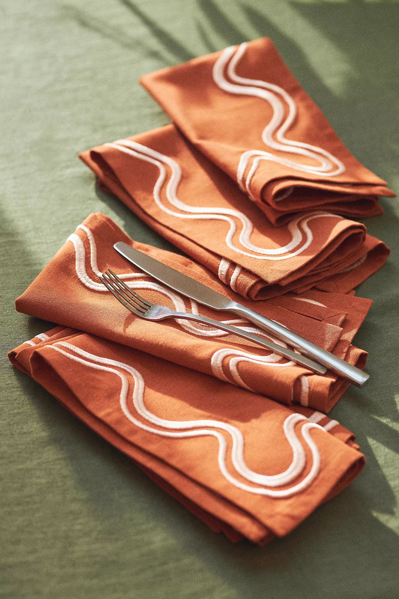 Madeline Napkins, Set of 4 | Anthropologie (US)