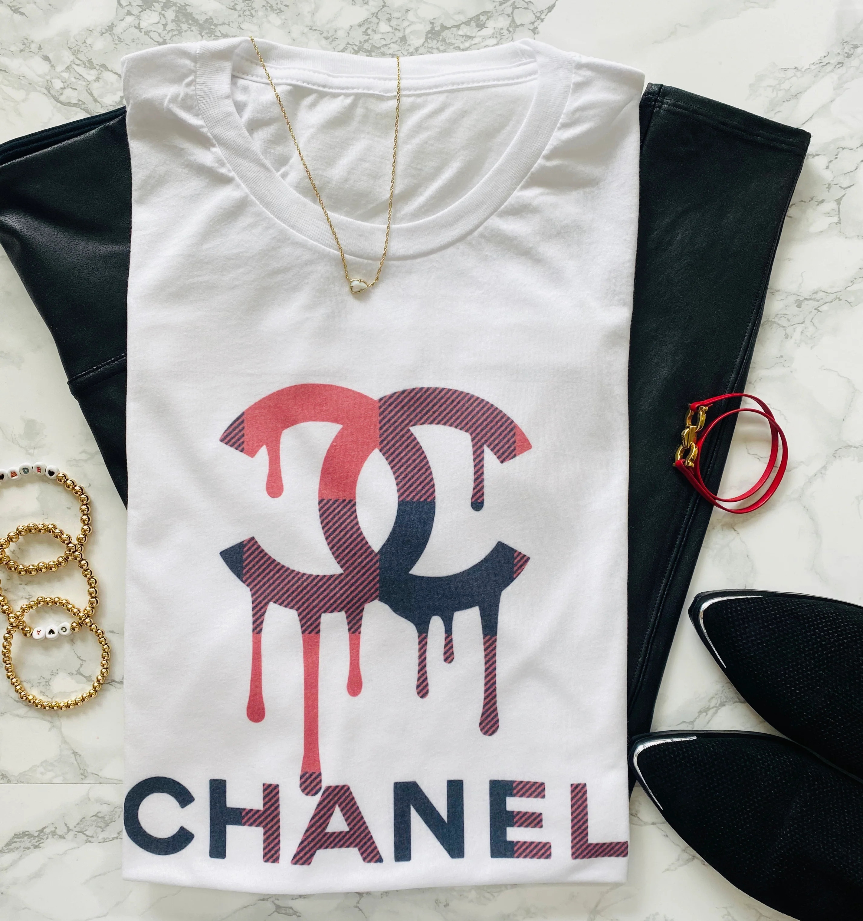 CC Plaid Drip | Sweet Sparkle by GG 