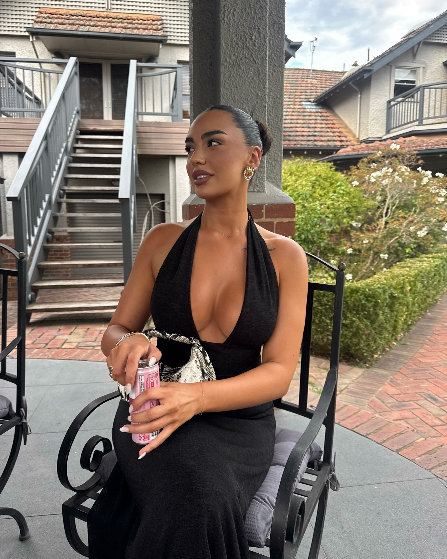 most flattering black dress I own, from Verge Girl! paired this with my St Agni mini bon bon bag, some Heaven Mayhem earrings and some Cotton On thongs  

#LTKaustralia #LTKautumn #LTKbag