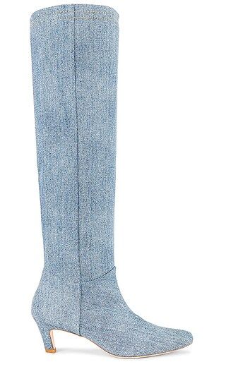 Juliet Boot in Blue | Revolve Clothing (Global)