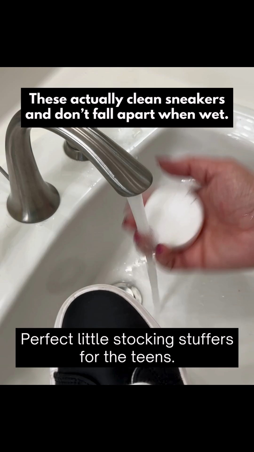 These actually clean sneakers and don’t fall apart when wet. Perfect little stocking stuffers for the teens.

#LTKFindsUnder50 #LTKSaleAlert #LTKGiftGuide