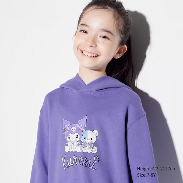 Sanrio Characters Sweat Cropped Hoodie | UNIQLO (US)
