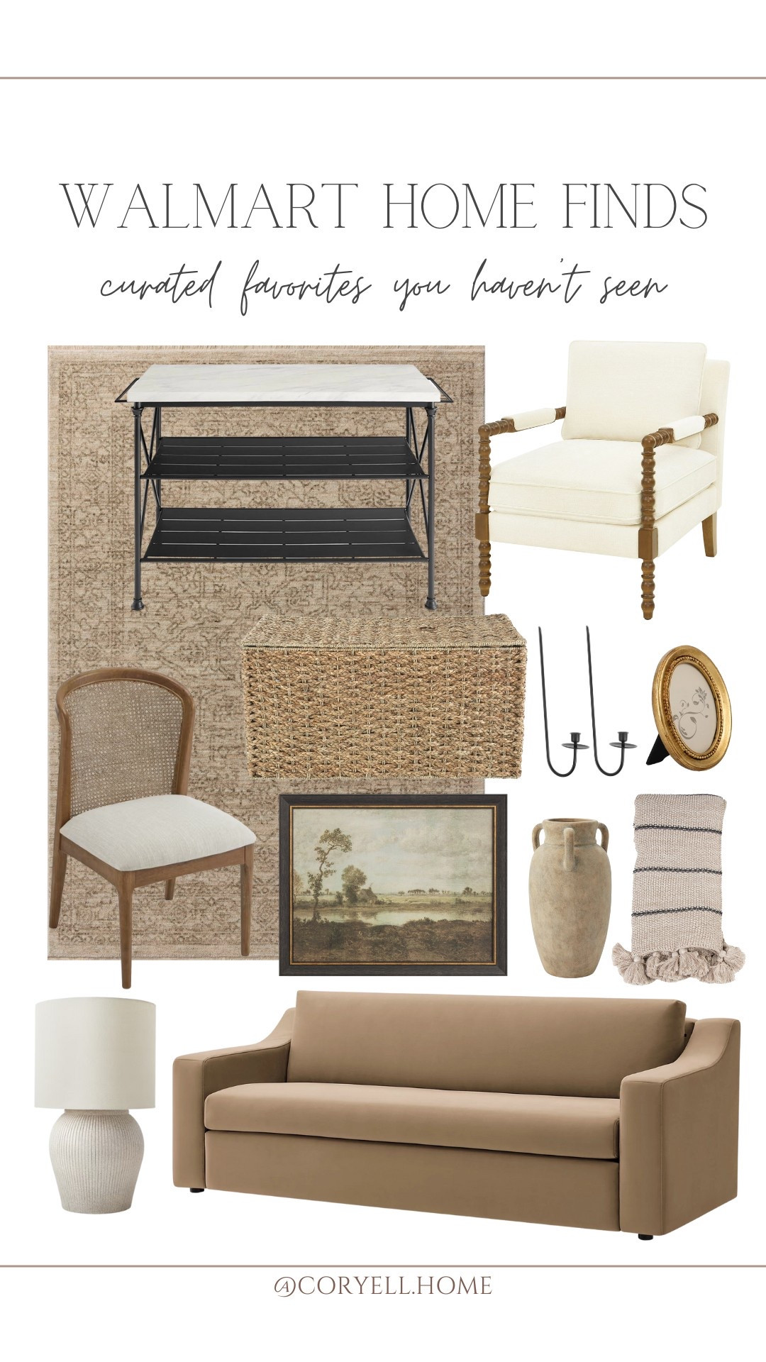 Neutral Walmart home finds you haven’t seen! Gorgeous furniture, soft textiles, organic stoneware, and affordable price points! 

#LTKHome #LTKStyleTip