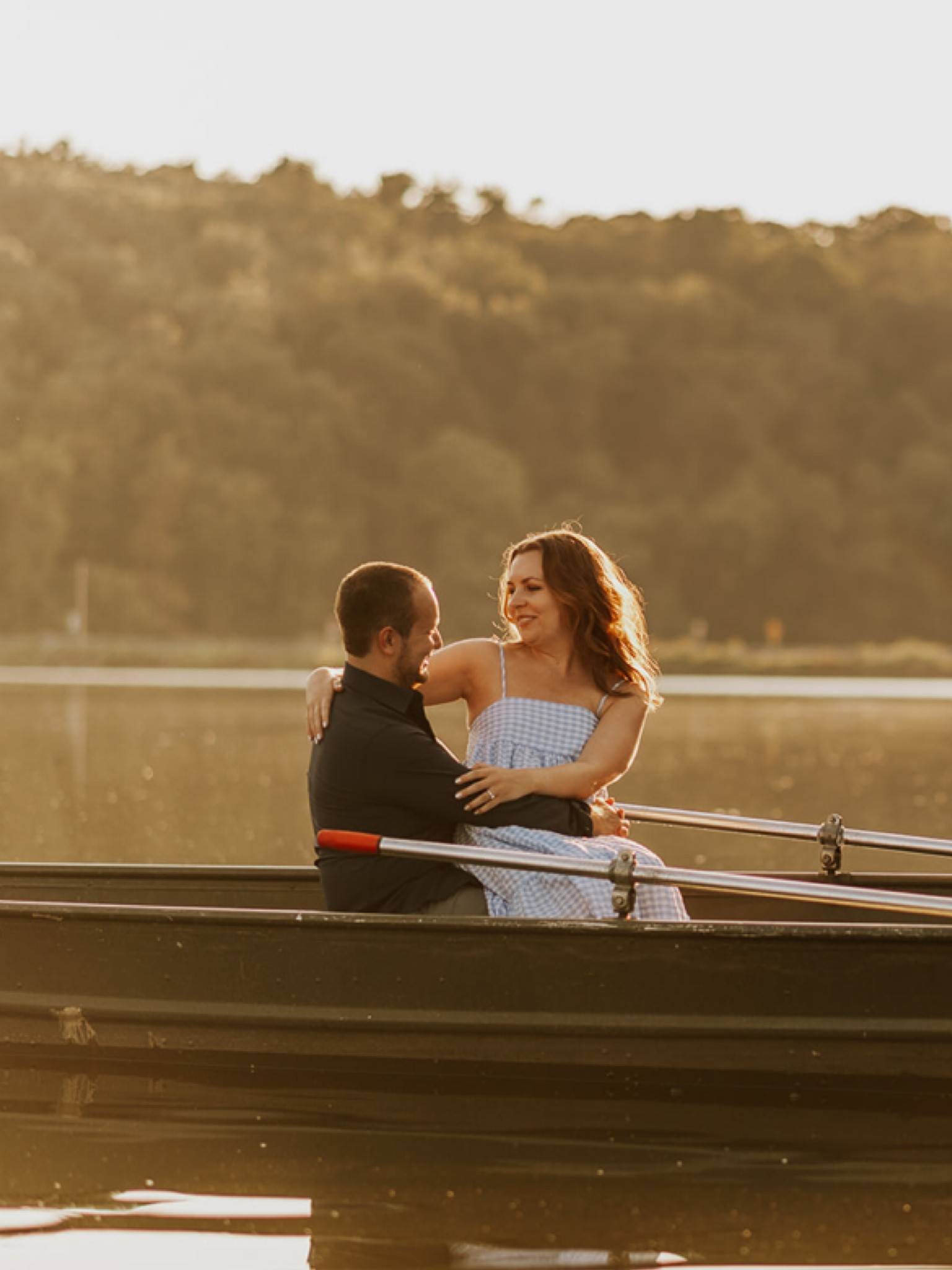 Blue gingham non traditional engagement shoot dress #engagement #engagementshoot #gingham 

#LTKSeasonal #LTKFind #LTKSale