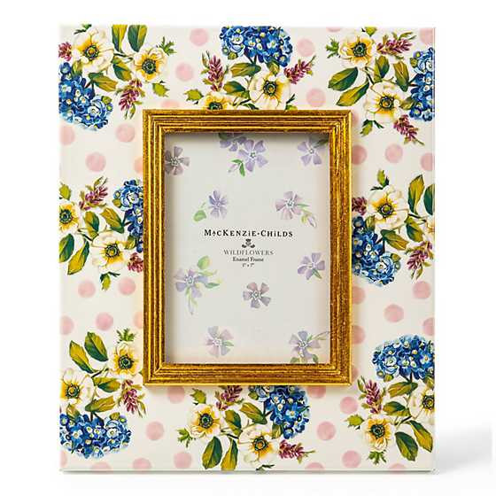 Wildflowers Pink 5" x 7" Frame | MacKenzie-Childs