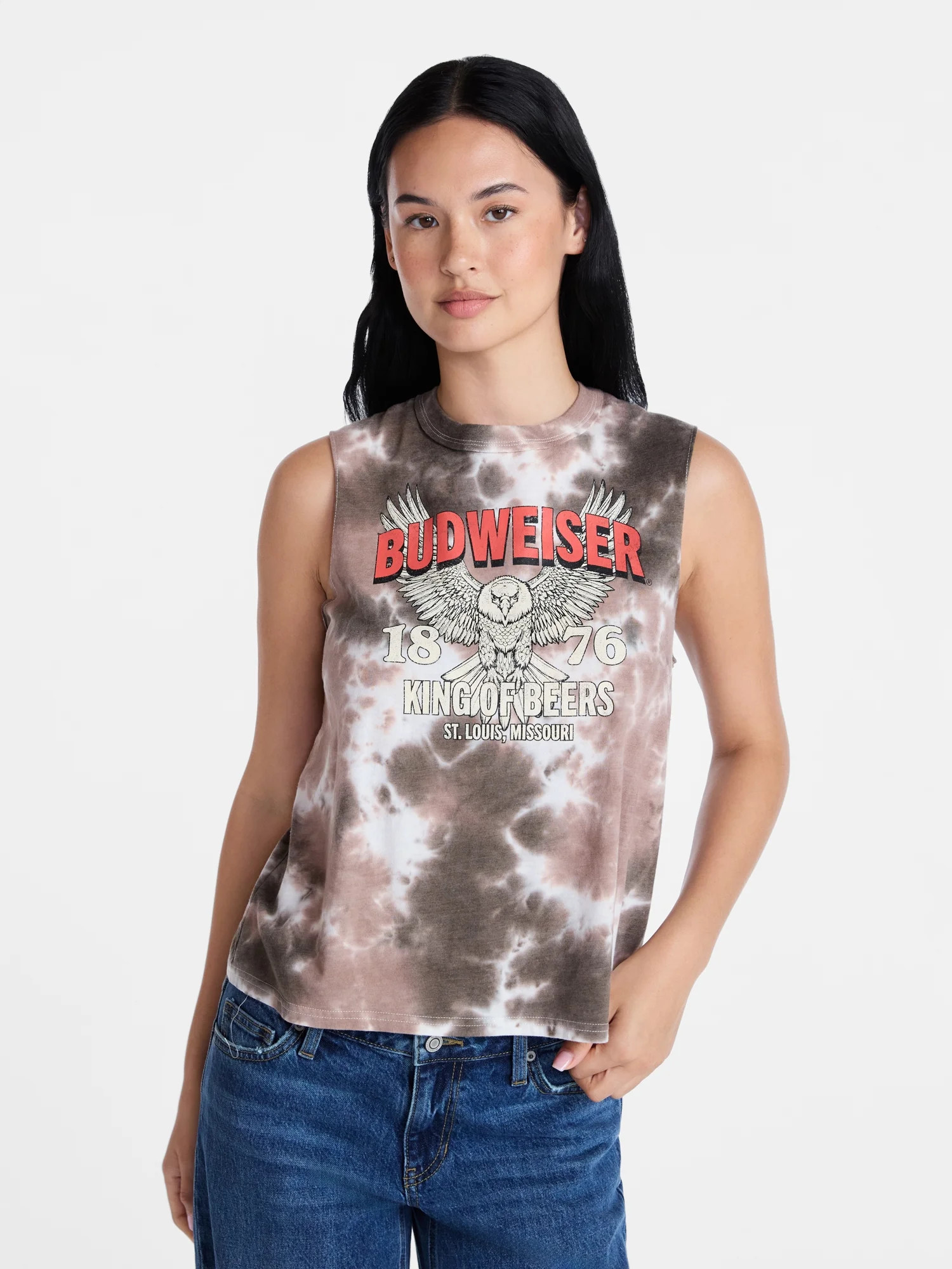 Budweiser Women's Graphic Muscle Tank Top, Sizes XXS-XXL | Walmart (US)