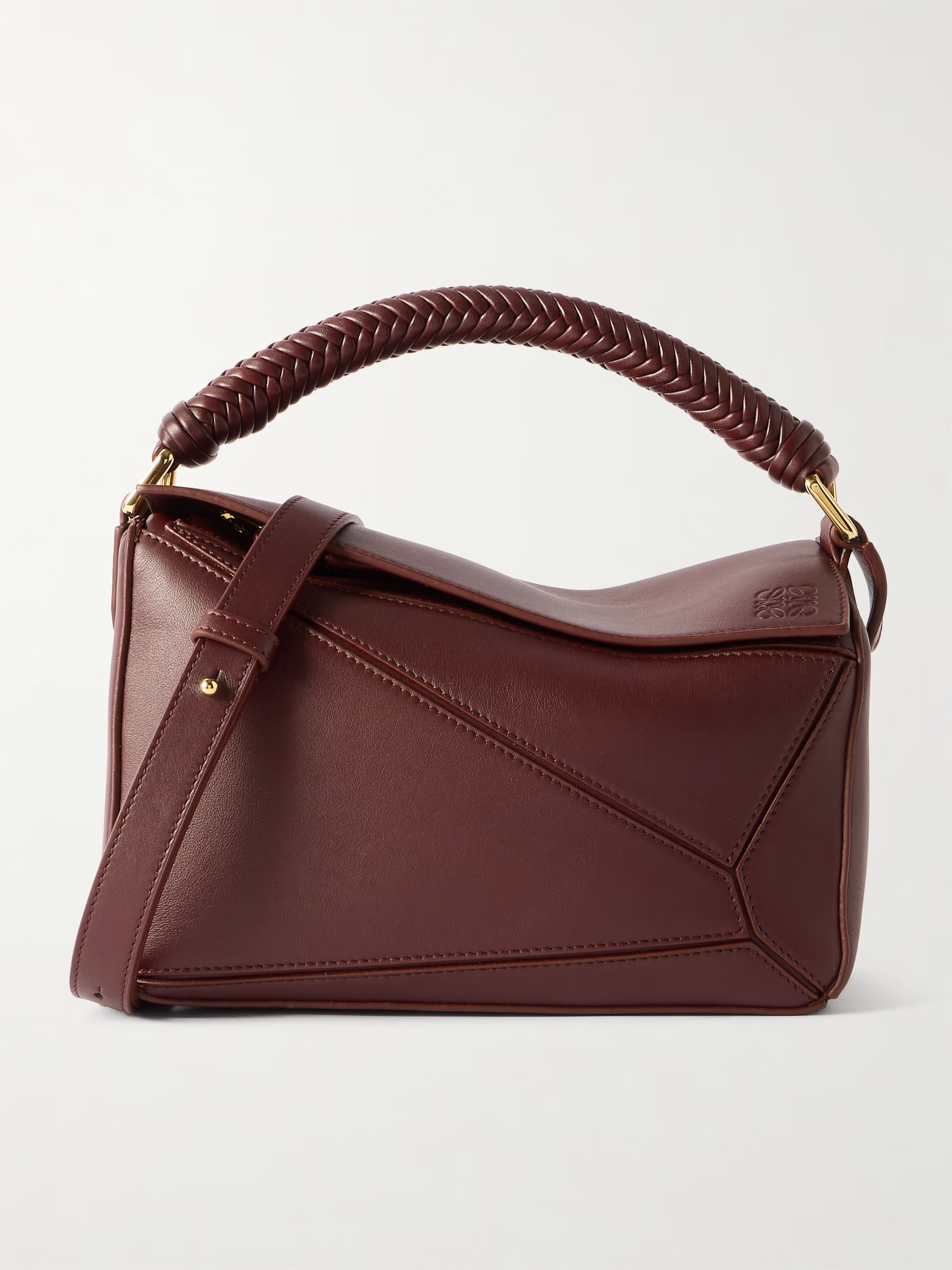 Puzzle Edge small leather shoulder bag | NET-A-PORTER (UK & EU)