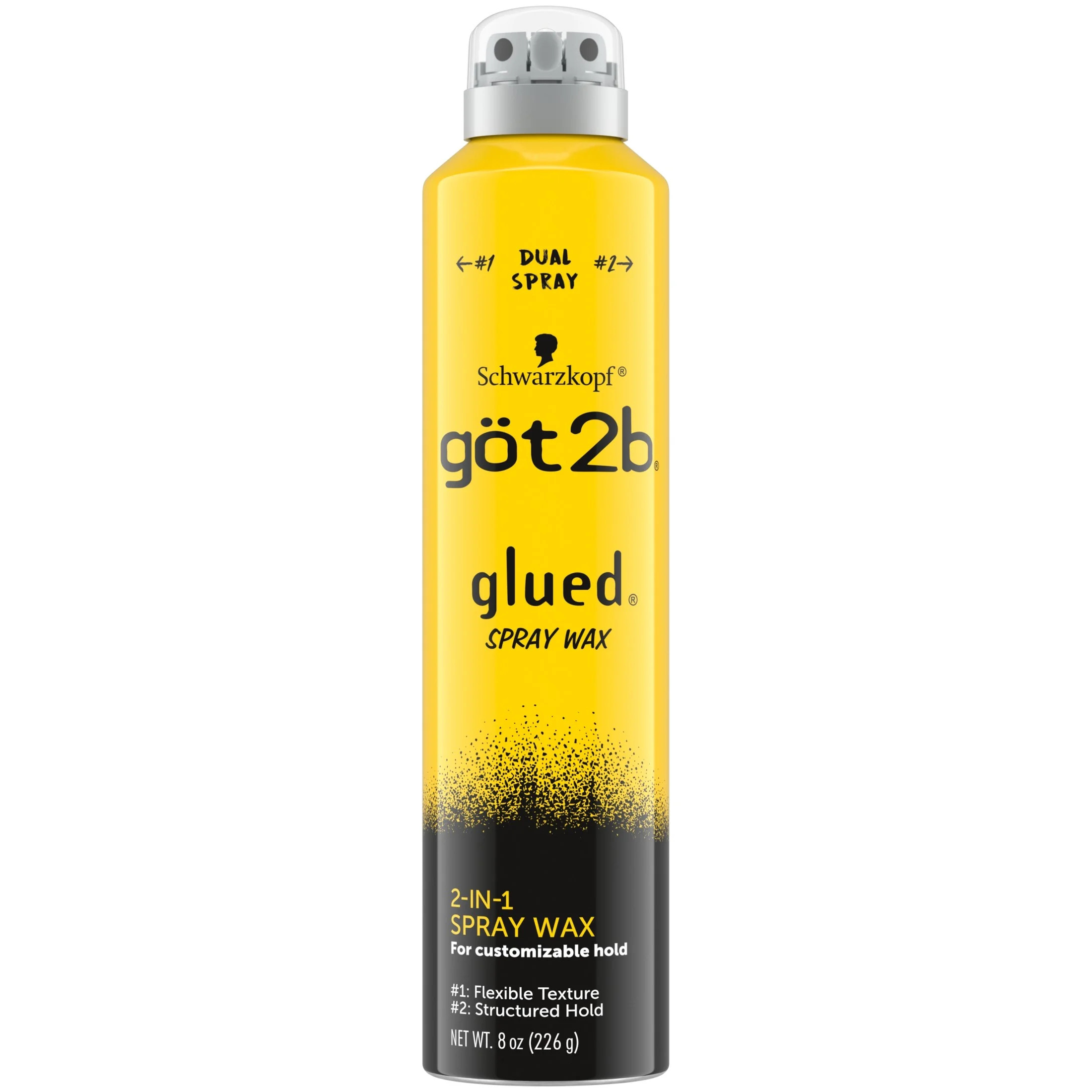 Got2b Glued Spray Wax with 2-in-1 Dual Spray Nozzle, 8 oz | Walmart (US)