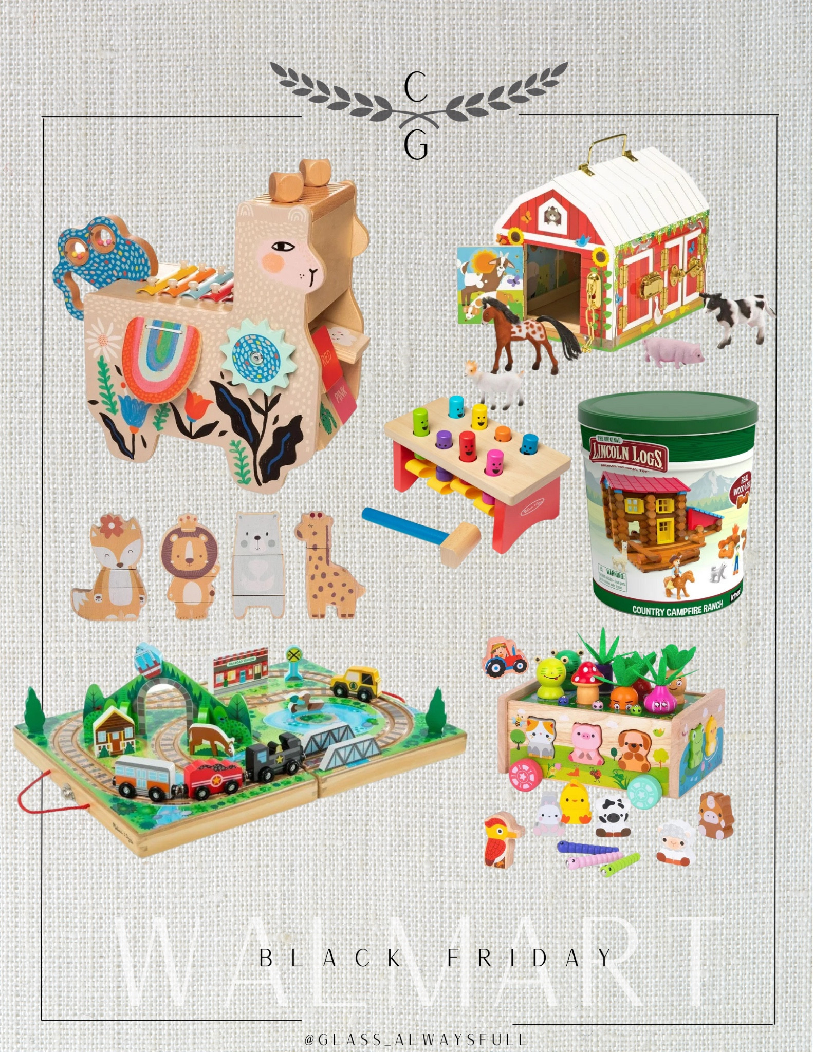 Walmart Black Friday toys, gift guide for kids, kids gift guide, kids Christmas gifts, wooden toys, kids barn, kids train, toddler toys, play tent, magnatiles, aesthetic toys. Callie 

#LTKkids #LTKbaby #LTKGiftGuide