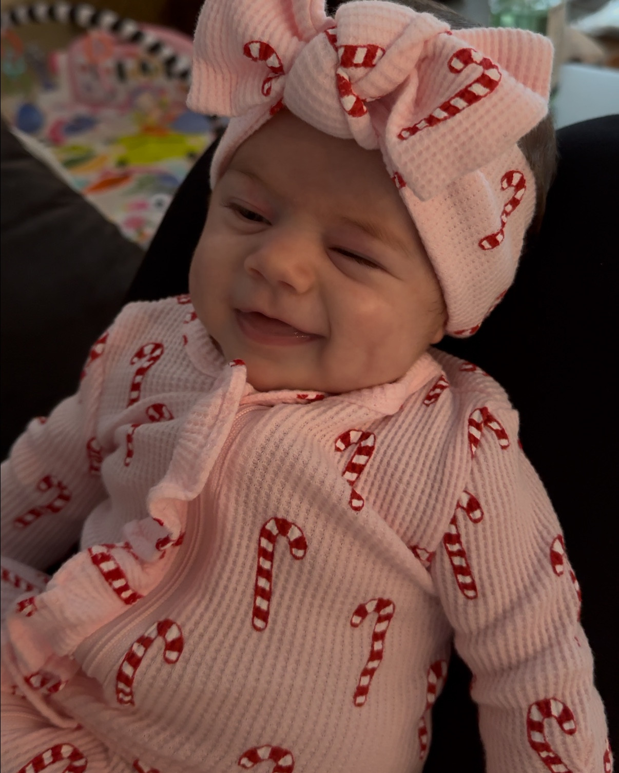 Cute candy cane baby sleeper 

#LTKBaby #LTKHoliday
