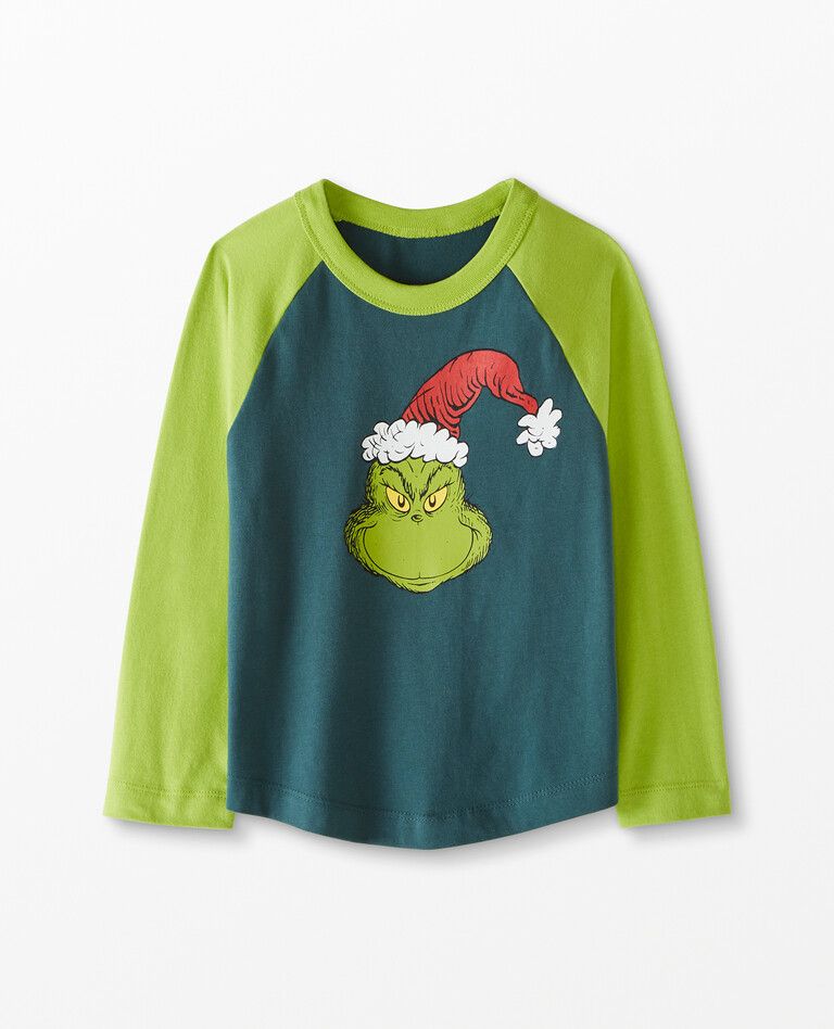 Dr. Seuss Grinch Sueded Jersey Tee | Hanna Andersson