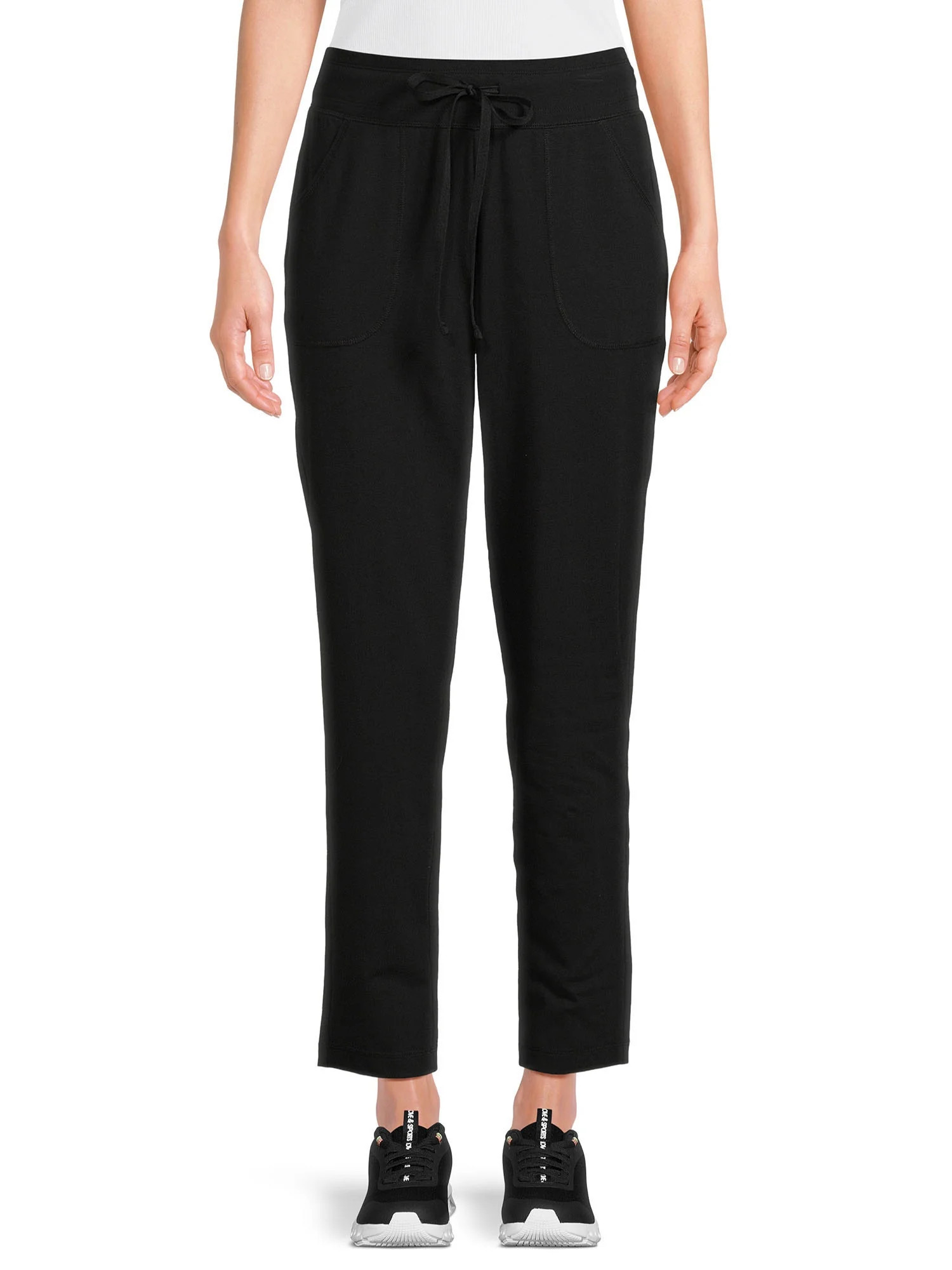 Athletic Works Women's Core Knit Pants, Sizes XS-3XL and Petite - Walmart.com | Walmart (US)