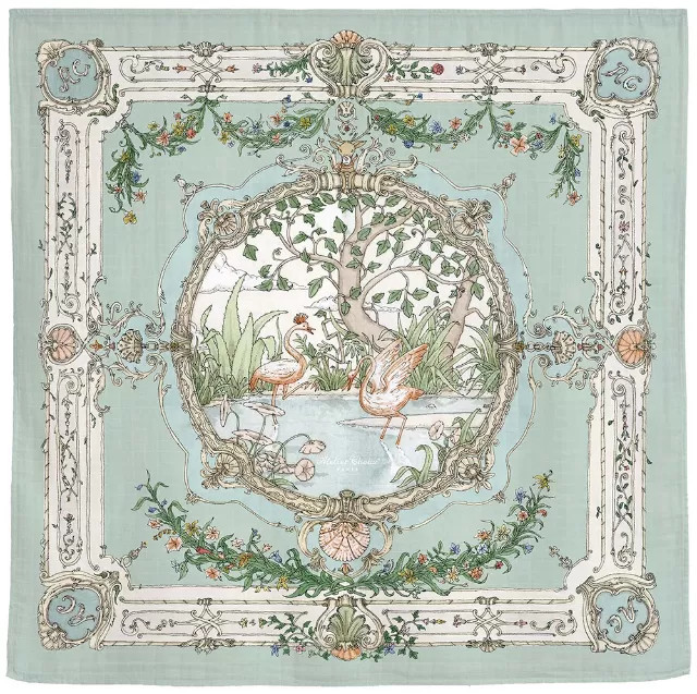 Carré - Tapestry Olive Green - Atelier Choux | Atelier Choux