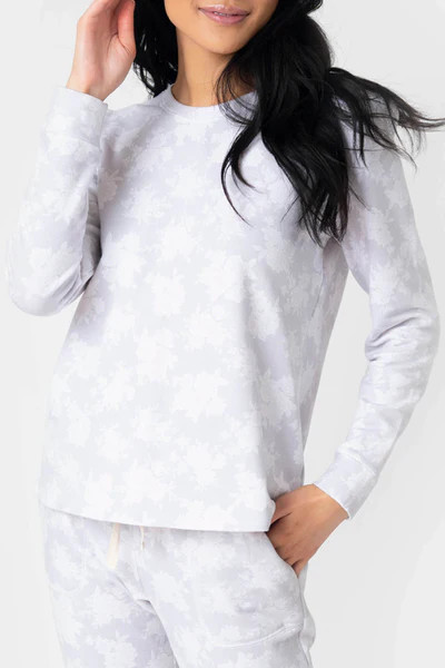 Ashley Puff Sleeve Detail Sweatshirt | Gibson