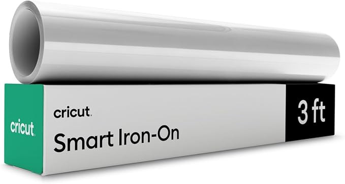 Cricut Smart Iron On, White (13in x 3ft) - HTV Heat Transfer Vinyl - Matless Cutting for Long cut... | Amazon (US)