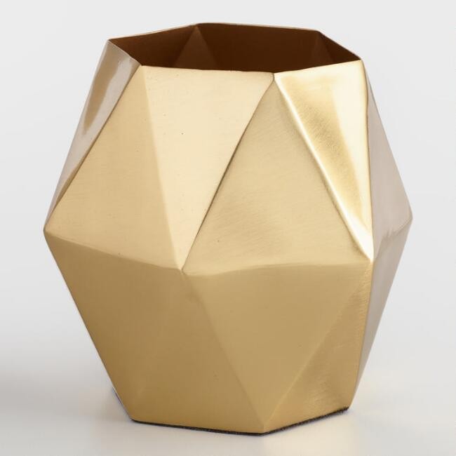 Gold Kiara Pencil Cup | World Market