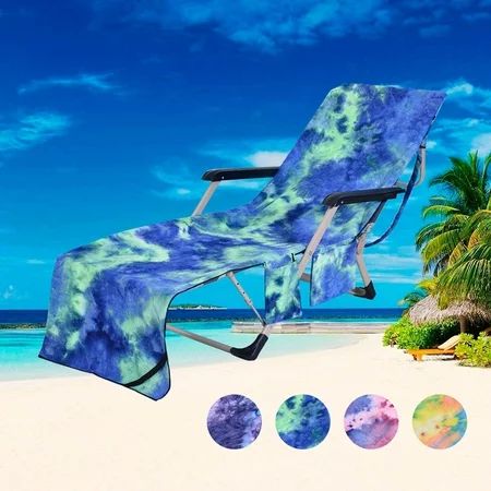 Aligament Bathroom Accessories 82.5’X29.5’Chair Beach Towel Beach Chair Cover Chaise Lounge Towel Co | Walmart (US)