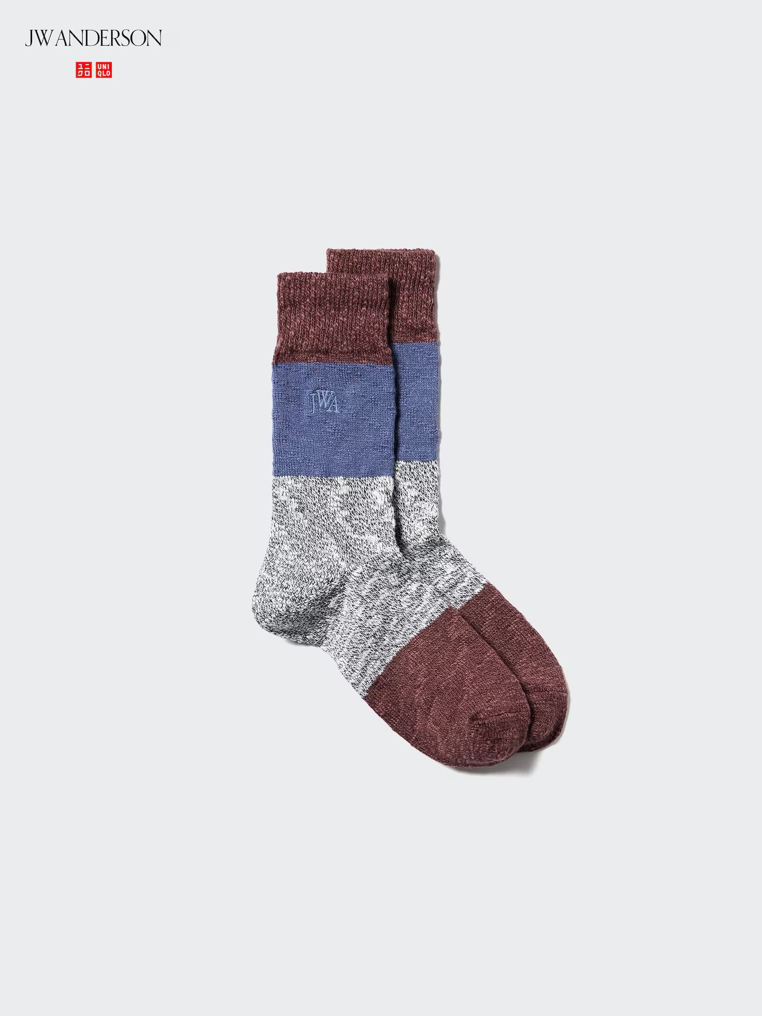 HEATTECH Socks (Melange, Colour Block) | UNIQLO (UK)