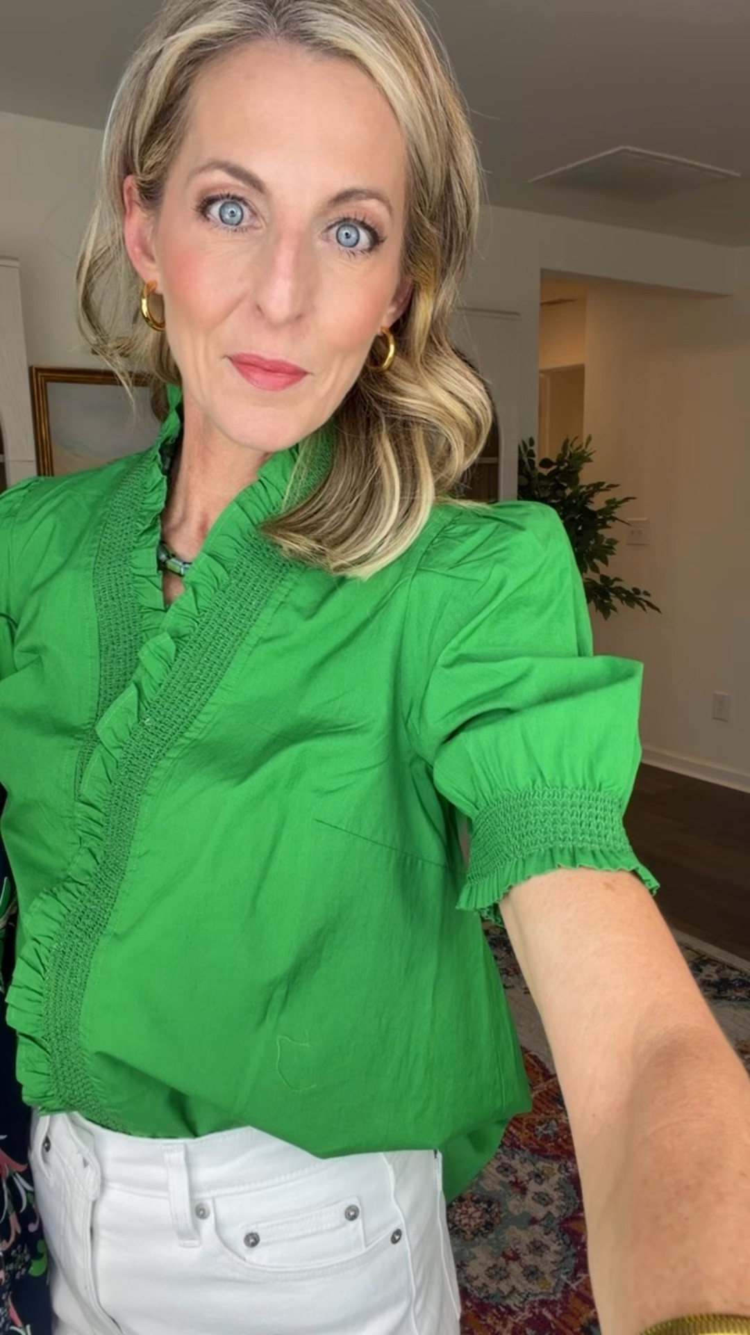 POV: you find one pair of white jeans and suddenly your whole spring wardrobe makes sense. Comment BELK and I’ll send you the links 

I grabbed a few tops from Belk and y’all… the versatility is SO good. From classic green to bold prints, these are the kind of pieces you can throw on and instantly feel put together.

And right now Belk is running major sales on women’s styles (think up to 60% off 👀), so it’s the perfect time to refresh your spring closet without overthinking it.

Which top is your favorite?




spring outfits, belk sale, belk tops, affordable fashion finds, spring style inspiration, white jeans outfit, how to style white jeans, casual chic outfits, everyday style ideas, classic spring wardrobe, women’s fashion over 40, polished casual looks, southern style outfit ideas, colorful spring tops, printed blouses, green top outfit, floral tops for spring, versatile wardrobe staples, mix and match outfits, easy outfit formulas, closet refresh ideas, budget friendly fashion, stylish everyday looks, weekend outfit inspiration, teacher style outfits, elevated basics, timeless fashion pieces, spring outfit ideas for women