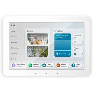 Echo Hub 8 in. Smart Home Control Panel with Alexa Compatible with Over 140,000 Devices | The Home Depot