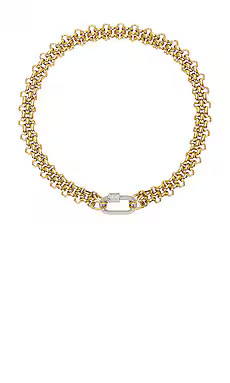 Mazin Jewels Jackie Necklace in Gold from Revolve.com | Revolve Clothing (Global)