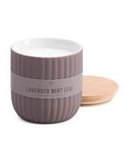 10.1oz Mini Lavender Mint Leaf Candle | TJ Maxx