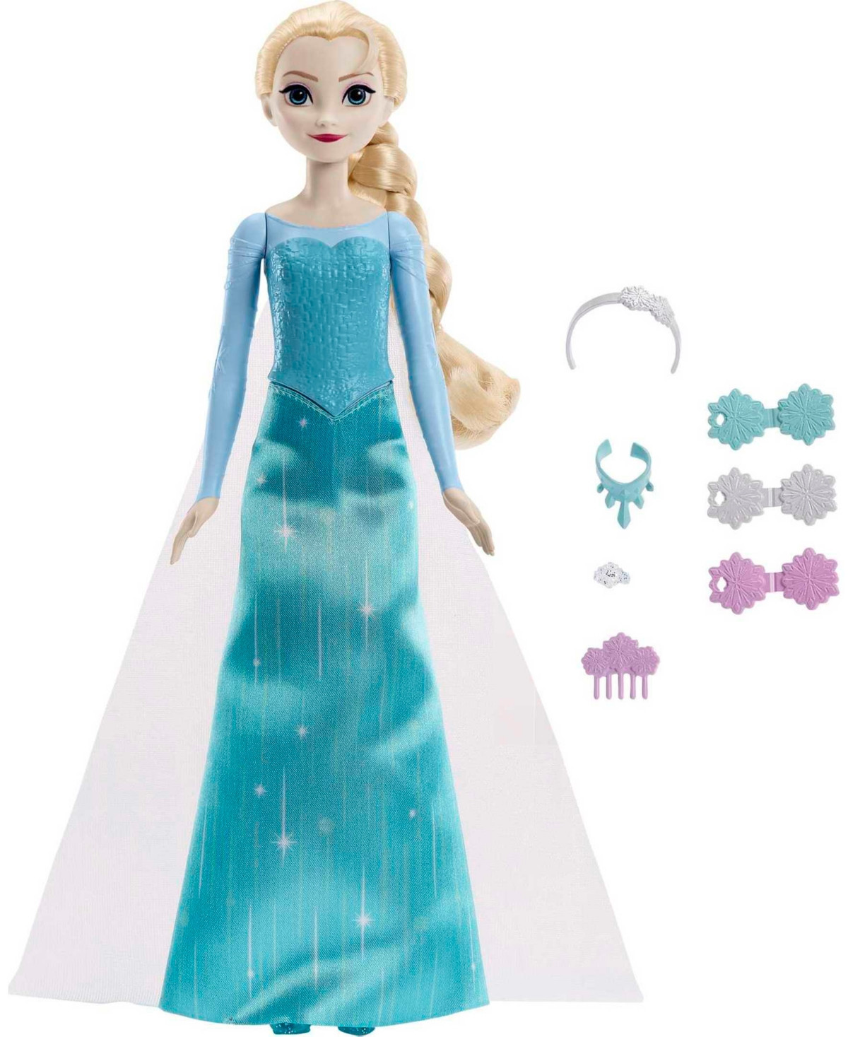 Disney Princess Frozen Getting Ready Elsa Fashion Doll - Multi-Color | Macy's