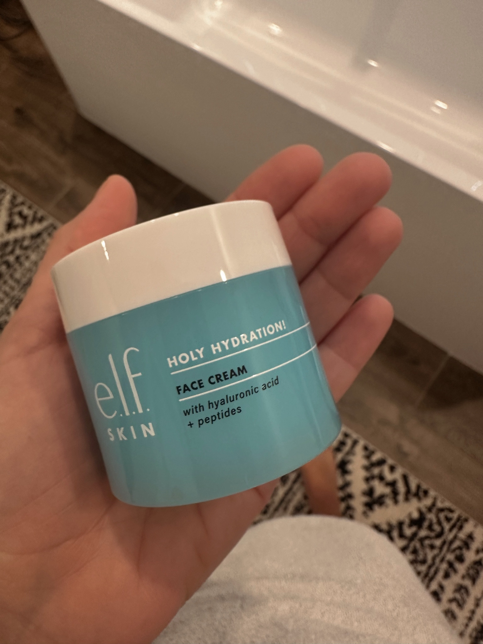Just bought this at target yesterday & really like it so far! Very lightweight, super moisturizing & smells good ! 

• E.L.F Holy Hydration 

#LTKbeauty #LTKfindsunder50
