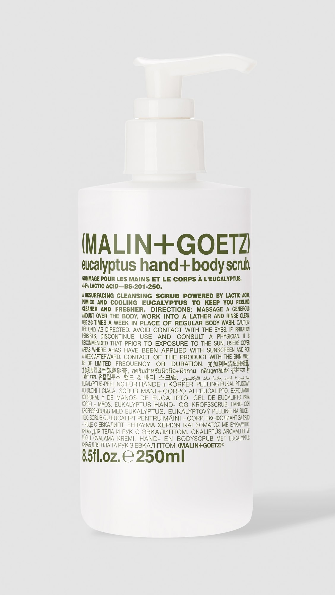 MALIN+GOETZ Eucalyptus Hand+Body Scrub | Shopbop | Shopbop